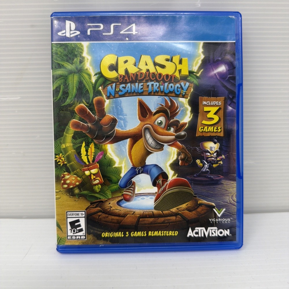 Crash Bandicoot: N Sane Trilogy - Sony PlayStation 4
